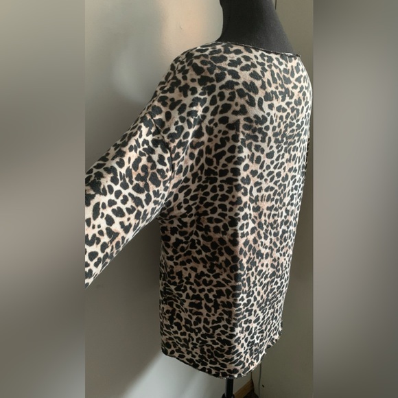 Amisu leopard long sleeves top - Picture 7 of 7